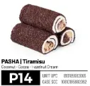 Loqum, Pasha, Tiramisu (P14), 6.6lbs (3000g) x 4pack