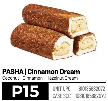 Loqum, Pasha, Cinnamon Dream (P15), 6.6lbs (3000g) x 4pack