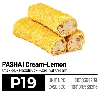 Loqum, Pasha, Cream-Lemon (P19), 6.6lbs (3000g) x 4pack