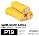 Loqum, Pasha, Cream-Lemon (P19), 6.6lbs (3000g) x 4pack