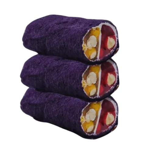 Turkuaz Delight, Purple Cake Lemon & Pomegranate Hazelnut Roll, 11lb