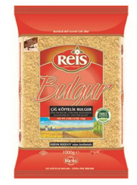 Reis Cig Koftelik Bulgur 12x2.2lb (1kg) Pouch [12 ea in bx]