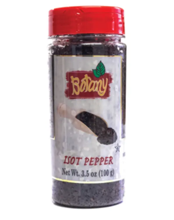 Botany Isot Pepper 12x3.5oz (100g) Jar, plastic [12 ea in bx]