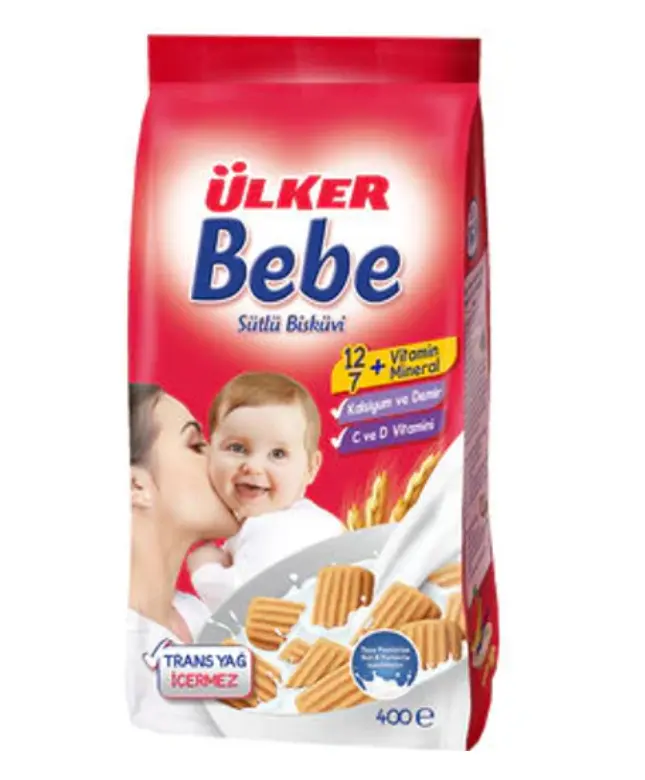 Ulker, Bebe Biskuvi, Baby Biscuit, 6.1 oz (172gr) x12