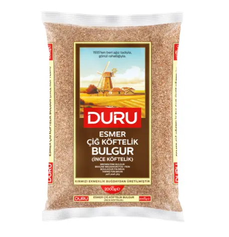 DURU BROWN FINE BULGUR 2000GRX8