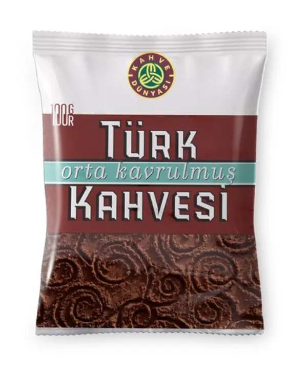 Kahve Dunyasi, Turk Kahvesi, Orta Kavrulmus, Turkish Coffee, Medium Roast, 250g x 12pcs