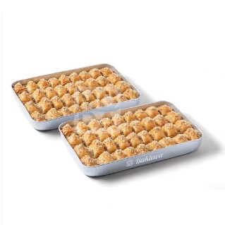 Moda Baklava With Double Walnut, 72Pcs, 6Lbs (2700G) X 5Pack