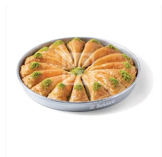 Moda Baklava, Carrot Slice With Pistachio, 16Pcs, 3.5Lbs (1590G) X 5Pack