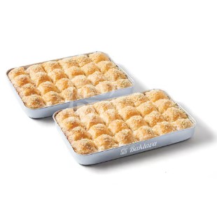 Moda Baklava, Milky Hazelnut (Sutlu Nuriye), 48Pcs, 7Lbs (3170G) X 5Pack