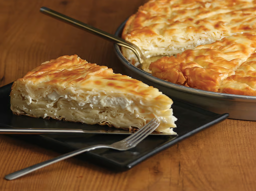 Moda Borek, Anatolian Cheese Pastry, Round Tray-Carrot Slice, 12Pcs, 5.5Lbs (2500G) X 5Pack