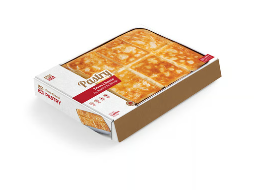 Borek, Three Cheese Pastry, 8pcs, 2.75lbs (1250g) x 10pack