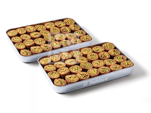 Kataifi, Halep Burma with Pistachio, 56pcs, 6.2lbs (2800g), x 5pack