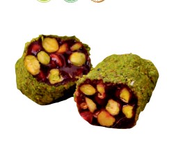 Altin Extra Double, Pomegranate Flavor W/ Pistachio Covered Pistachio R130, 6.5Lb