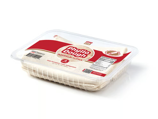 Moda Phyllo Dough, Round (Boreklik Yufka), 4pcs, 14.1oz (400g) x 18pack