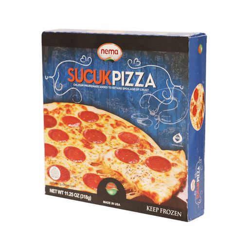 Nema Halal Sucuk Pizza (9 Inches) 8 X 11.25 Oz (311g)