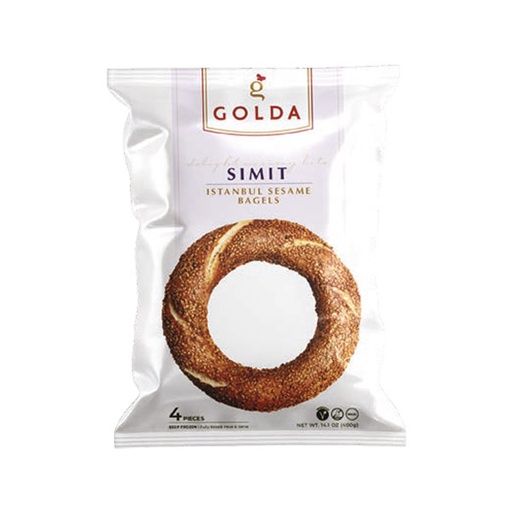 Golda Istanbul Sesame Bagels 400 gr x 12
