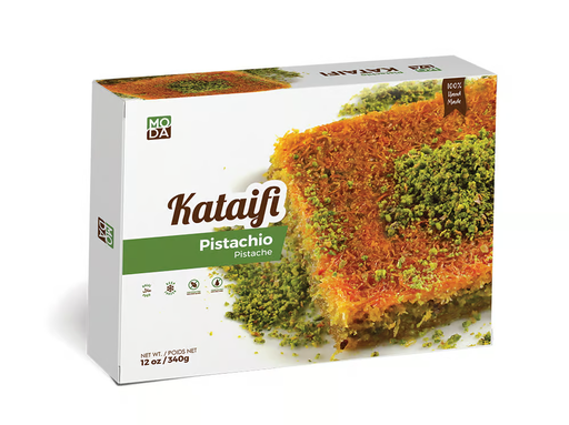 Moda Kataifi With Pistachio, Gift Pack, 2Pcs, 12Oz (340G) X 16Pack