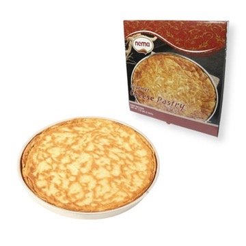Nema Three Cheese Pastry Round Tray 5.5 lb x 7 (12 slices/tray)