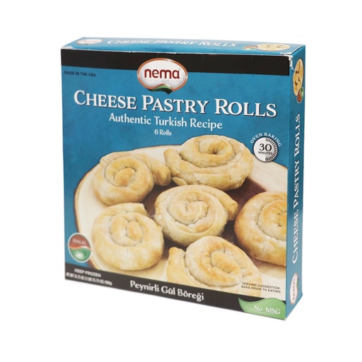 Nema Cheese Pastry Rolls 1 lb x 8