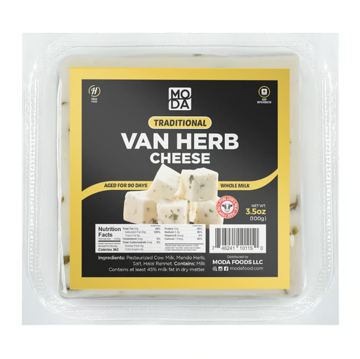 Moda Cheese, Herb (Otlu), Van, 3.5Oz (100G) X 12Pack