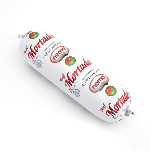 Nema Mortadella Plain 1 lb x 16