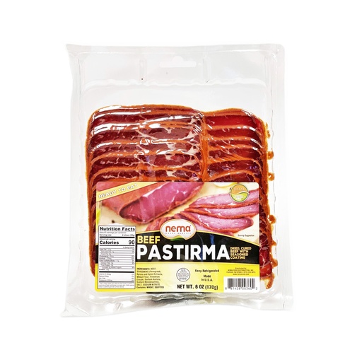 Nema Pastirma Sliced 15 X 6 Oz