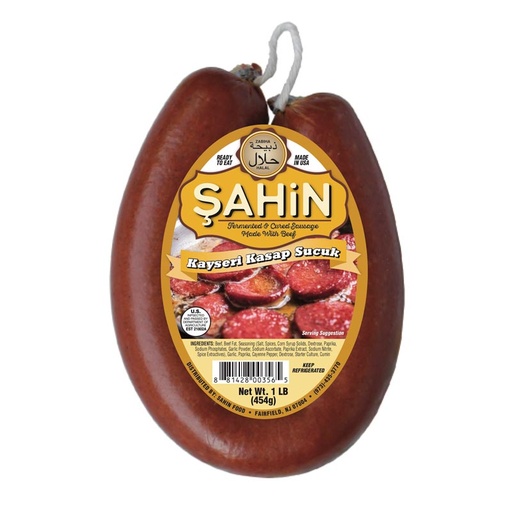 Sahin Kasap Sucuk 12 X 1 Lb