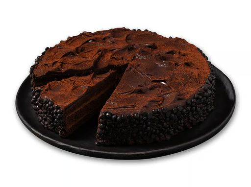 Moda Cake, 9" Pre-Sliced, Devil's Fudge, 12pcs x 110g = 2.9lbs (1320g) x 6pack