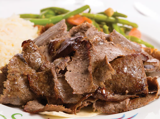 Moda Doner, Meat, Cooked, Sliced, Bulk, 5Lb X 4Bag=20Lbs    