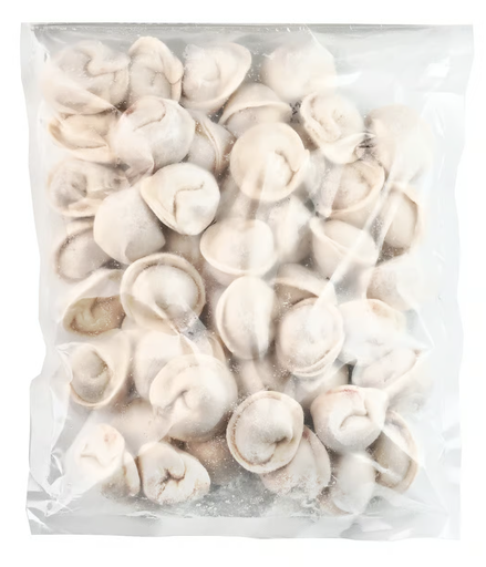 Moda Russian Pelmeni, Meat Dumplings,  5Lb X 4Bag=20Lb
