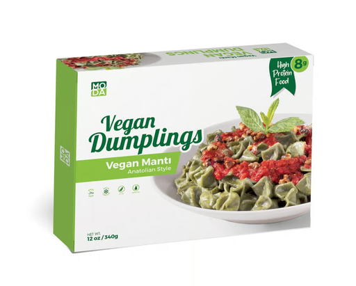 Moda Vegan Spinach Dumplings, 12Oz X 16Pack