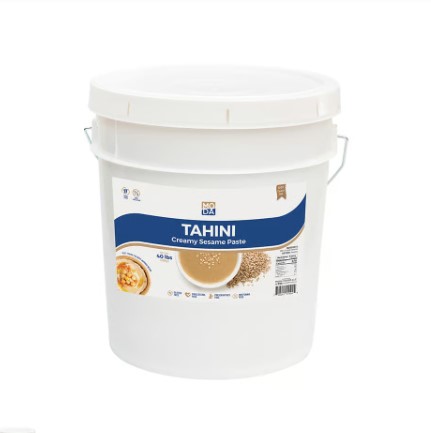 Moda Tahini, Creamy Sesame Paste, Pail, 40Lbs (18Kg)