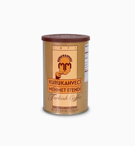Mehmet Efendi Turkish Coffee 12x8.8oz (250g) Can [12ea in bx]