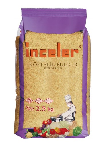 Inceler Fine Bulgur 2500Gr X 6