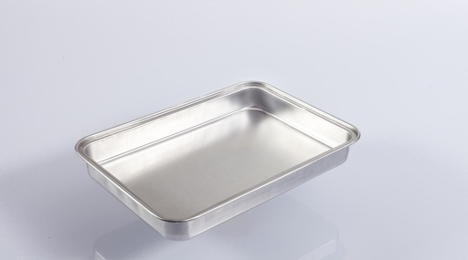 Disposable Aluminum Tray, 17cmX25cmX3cm, 0.4mm Thickness