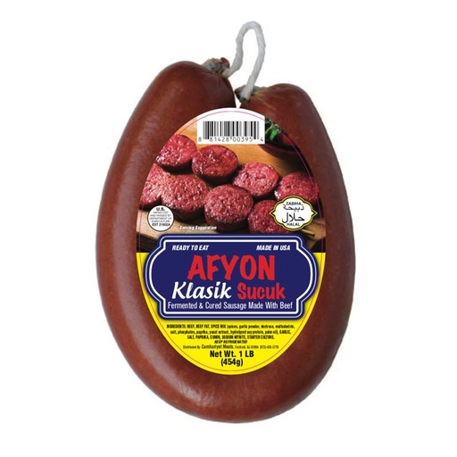 Afyon Klasik Sujuk 1 lb x 12