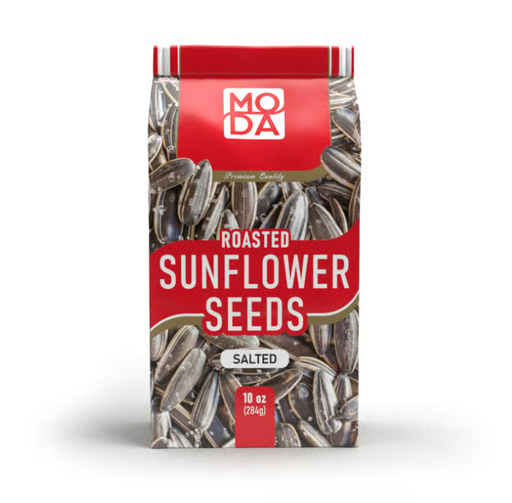 Moda Sunflower Seeds, Salted, 10oz (284g) x 16pack