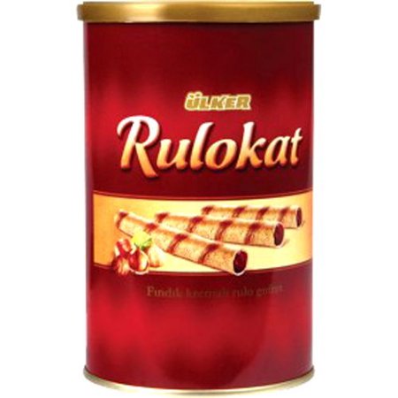 Ulker Rulokat Wafer Rolls With Hazelnut 170 Gr X 6