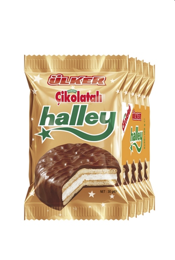 Ulker Halley Biscuit 5 Pcs 150 Gr X 12