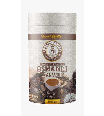 Saray Mastic Gum Coffee (Papper Tube) 200 Gr X 12