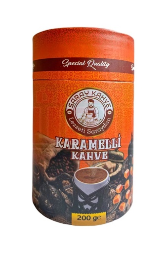 Saray Caramel Coffee 200 Gr (Papper Tube) X 12