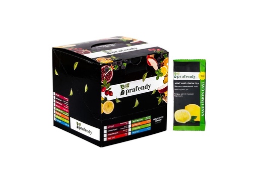 Prafendy Mint & Lemon Tea 300 Gr (15 Gr*20) X 12