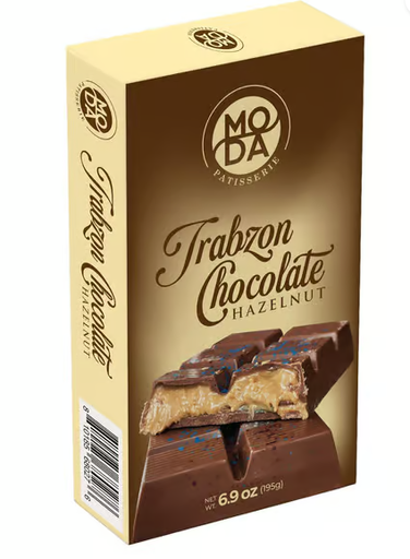 Trabzon Chocolate, Hazelnut, 7.05oz (200g) x 24pcs