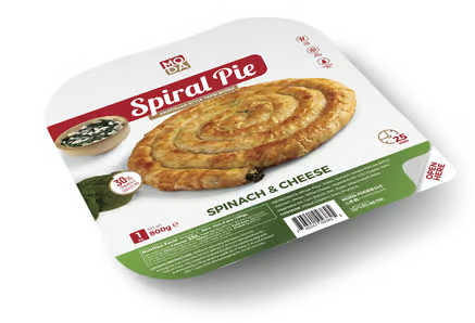 Spiral Pie, Potato, 2lbs (907g) x 10pack