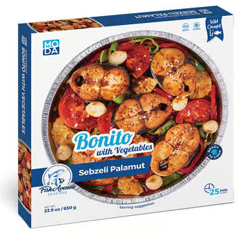 Bonito with Vegetables (Sebzeli Palamut), 22.9oz (650g), 15pack