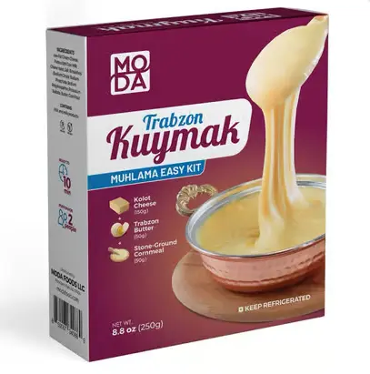 [340669] Kuymak Kit, Muhlama (Kolot Cheese 150g + Butter 50g + Cornmeal 50g), 8.8oz (250g) x 12pack