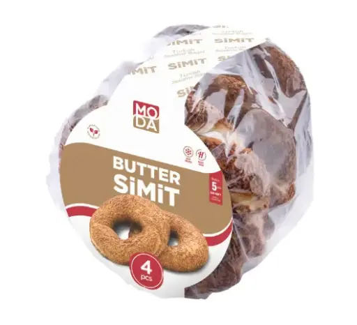 [680535] Butter Simit, Par-Baked, 4pcs x 3.5oz (100g) x 16pack