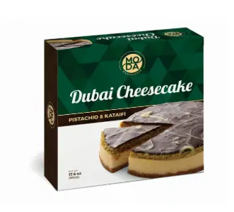 Moda Cheesecake, Dubai, Family Pack, 17.6 oz(500g) x 12pack