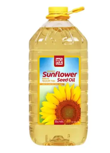 MODA Refined Sunflower Seed Oil, 1.2 gal (4.5l) x 4bottle