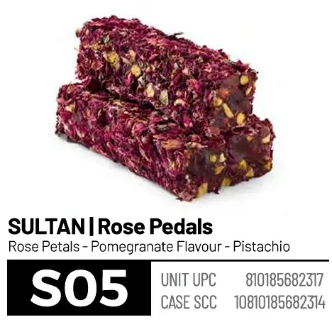 Loqum, Sultan, Rose Pedals (S05), 6.6lbs (3000g) x 4pack 